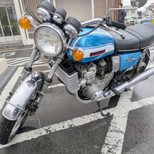 SUZUKI・GT750車検