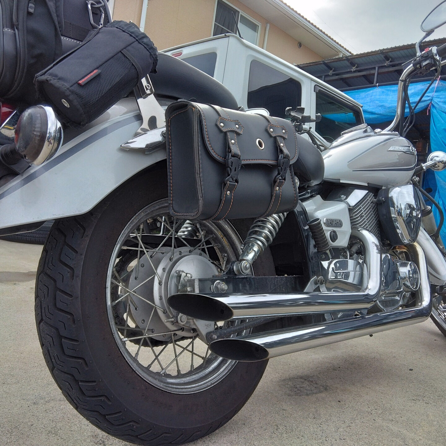 今回、お客様からYAMAHA ドラッグスター250のカスタム