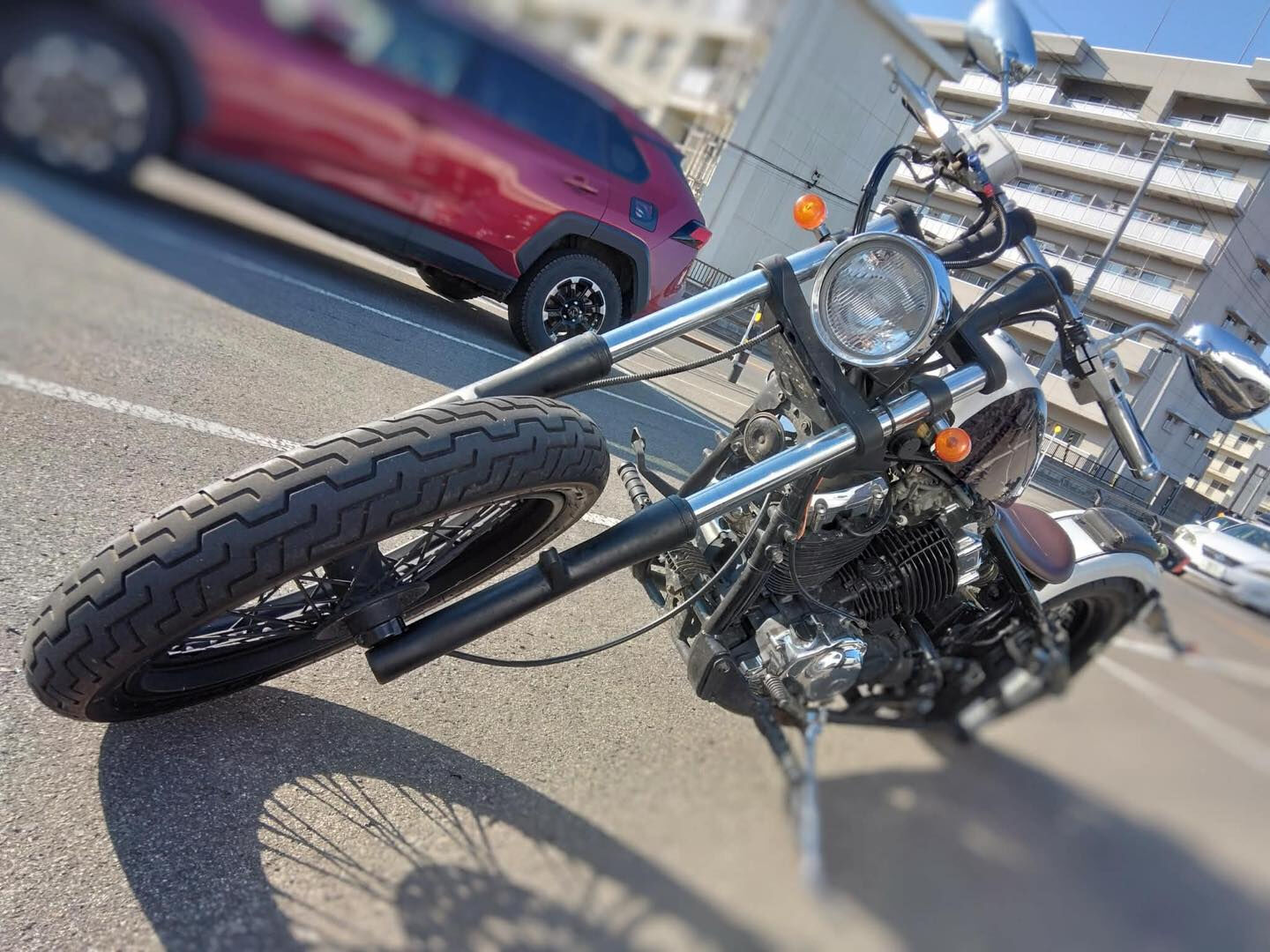 先日はドラッグスター400の車検に行ってきました🏍️✨