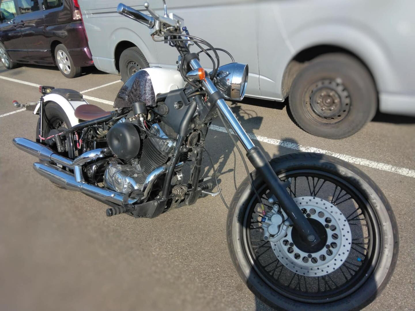 先日はドラッグスター400の車検に行ってきました🏍️✨