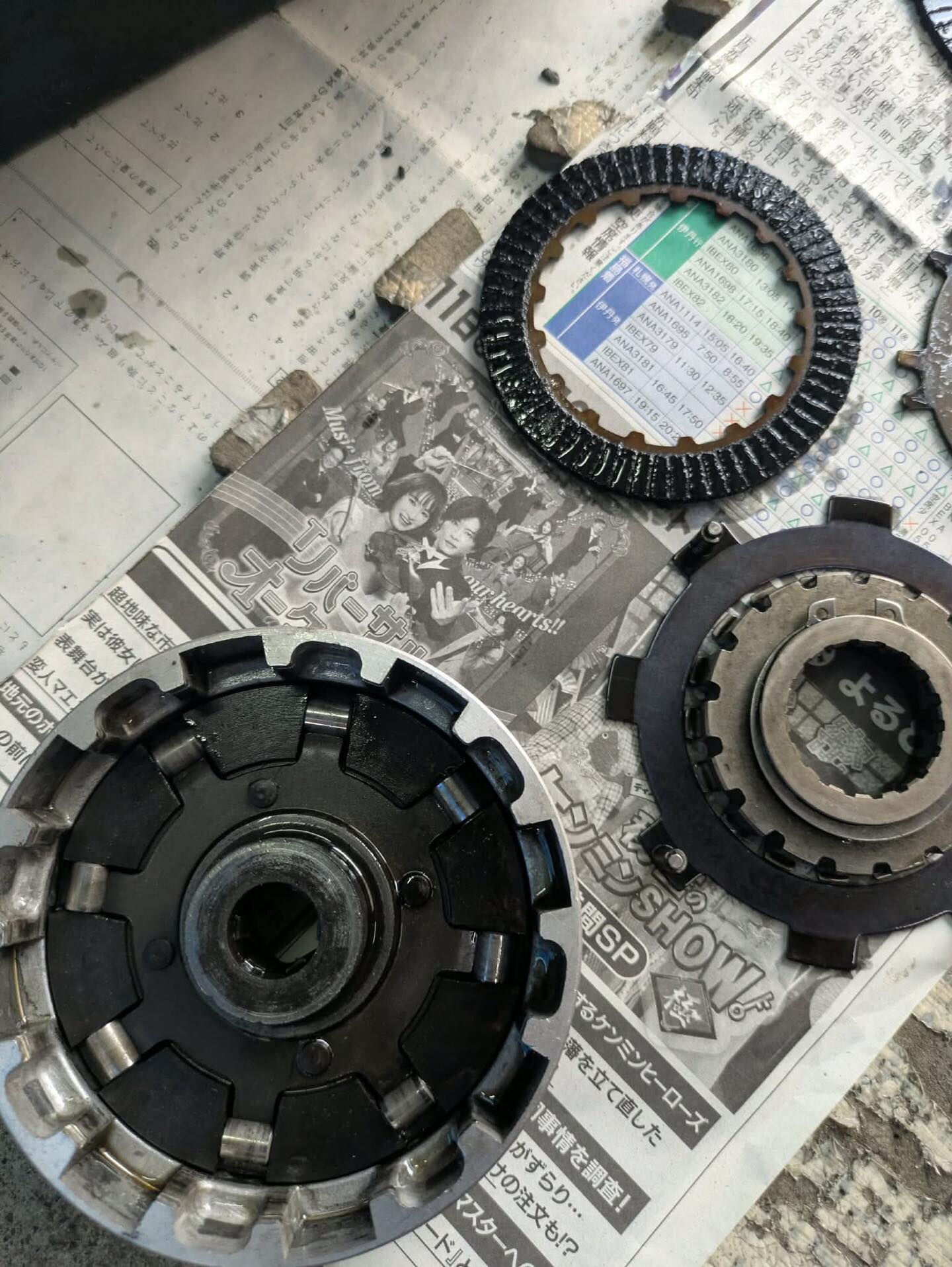🏍️今日はホンダ　ダックス70のタペット調整とクラッチ板交換
