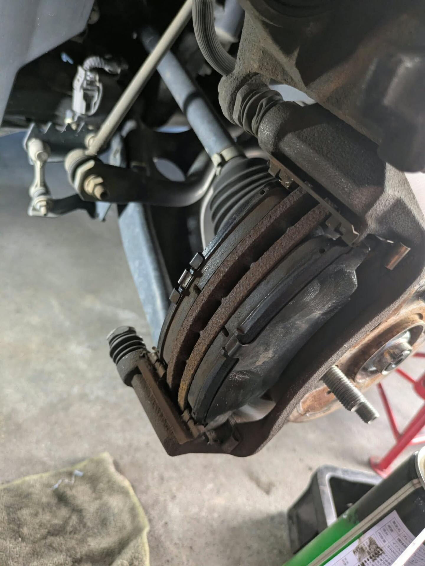 フィット シャトルの車検にお越しいただき、ありがとうございま