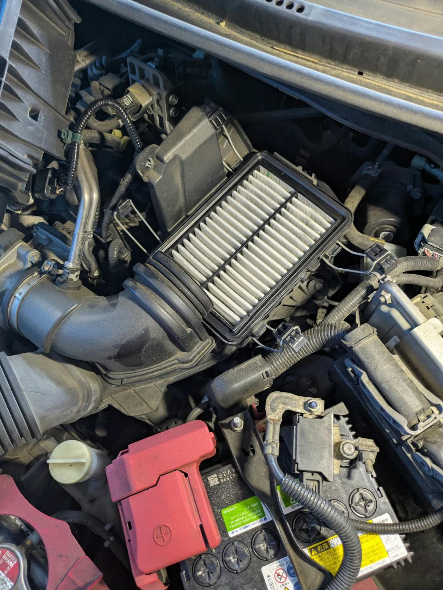 フィット シャトルの車検にお越しいただき、ありがとうございま